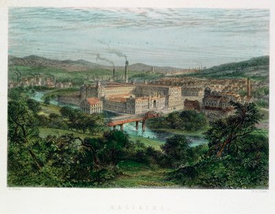 Saltaire, Yorkshire by Unbekannt
