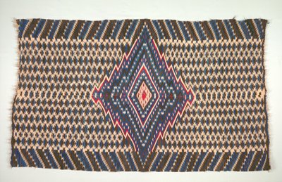 Saltillo Style Blanket Sarape, c. 1860-1875 by Unbekannt