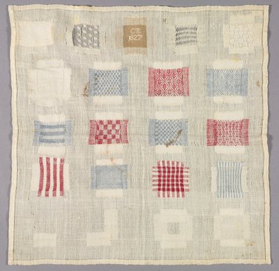 Sampler, 1827 by Unbekannt