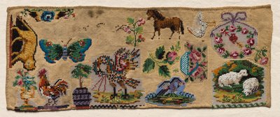 Sampler Fragment by Unbekannt