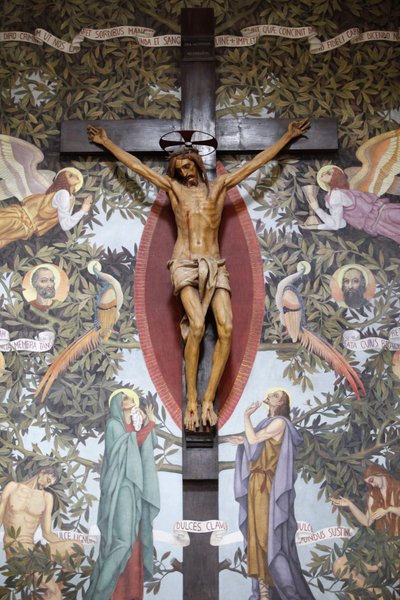 San Antonio Church Chancel by Unbekannt