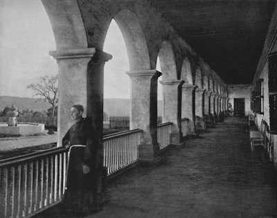Santa Barbara Mission, 19th Century by Unbekannt