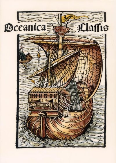 Santa Maria / from: Letter of Columbus by Unbekannt