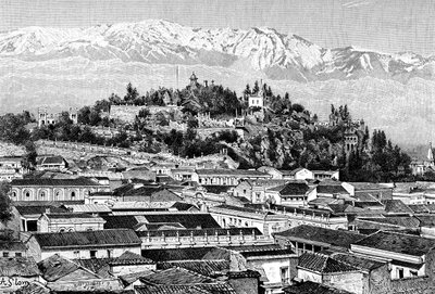 Santiago, Chile, 1895 by Unbekannt