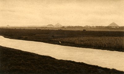 Saqqara - The Pyramids of Dashur, c1918-c1939 by Unbekannt