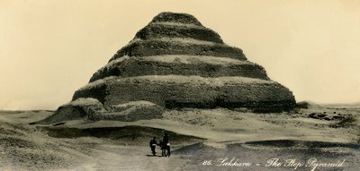 Saqqara - The Step Pyramid by Unbekannt