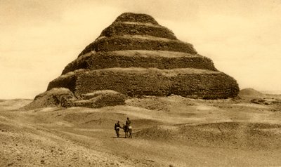 Saqqara - The Step Pyramid by Unbekannt