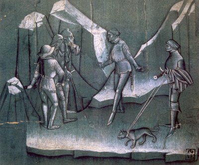 Scene from a Story of Chivalry, c1400 by Unbekannt