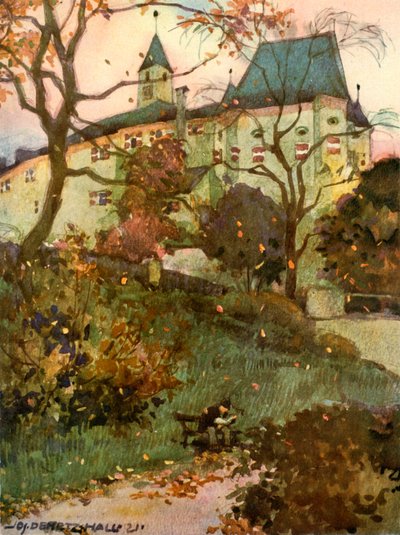 Schloss Weyherburg, c1929 by Unbekannt