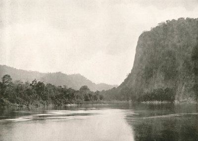 Second Defile on Irrawaddy River, near Bhamo, 1900 by Unbekannt