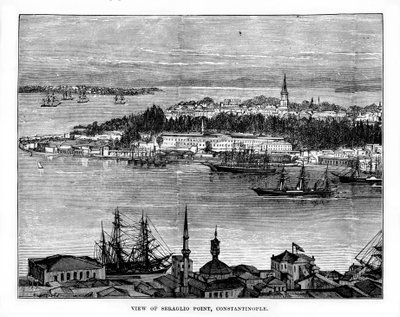 Seraglio Point, Constantinople, Turkey by Unbekannt