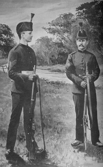 Sergeants, the Rifle Brigade by Unbekannt