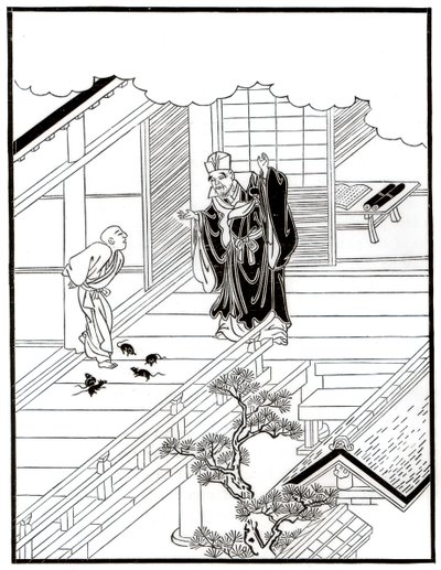 Sesshiu and the Pictured Rats by Unbekannt