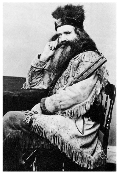 Seth Kinman, American hunter by Unbekannt