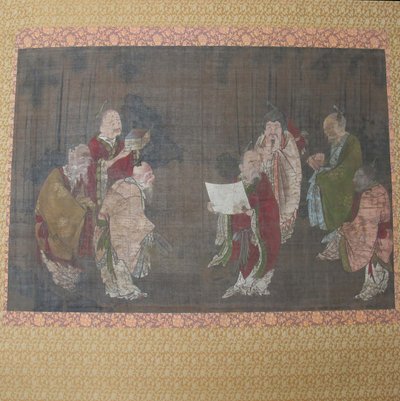 Seven Sages of the Bamboo Grove by Unbekannt