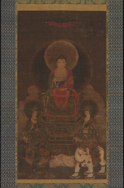 Shaka Shakyamuni Triad by Unbekannt