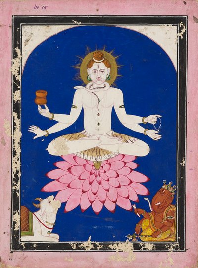 Shiva as a Yogi, 19th Century by Unbekannt