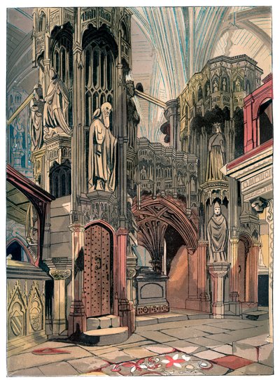 Shrine of Henry V, Westminster Abbey, London by Unbekannt