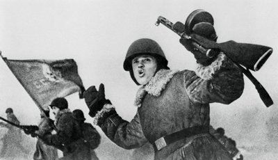 Siege of Leningrad, January 1943 by Unbekannt