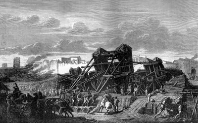 Siege of Marseilles by Julius Caesar by Unbekannt
