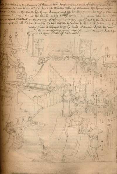 Siege of Rouen by Unbekannt
