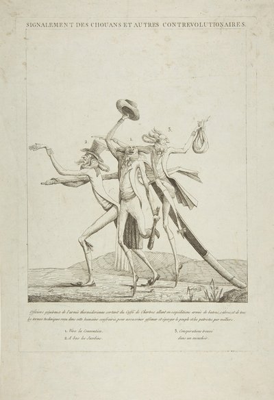 Signalement Des Chouans et Autres Contrevolutionaires by Unbekannt