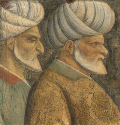 Sinan the Jew and Haireddin Barbarossa, c. 1535 by Unbekannt