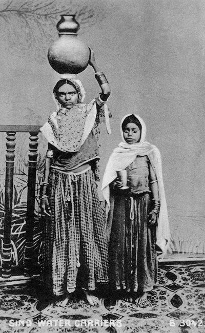 Sindh Water Carriers, India, 1917 by Unbekannt