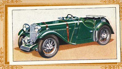 Singer 1 1/2 Litre Le Mans Two-Seater, c1936 by Unbekannt