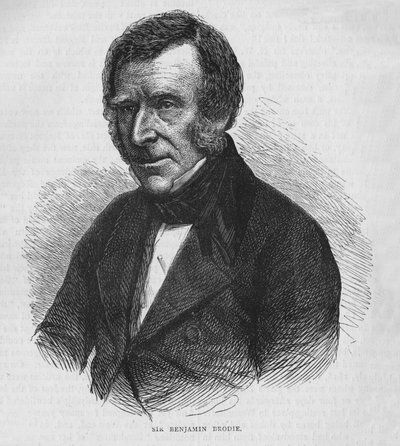 Sir Benjamin Brodie, English Doctor, c. 1860-1878 by Unbekannt