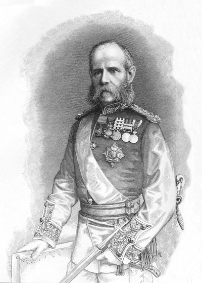 Sir Frederick Roberts, c1880 by Unbekannt