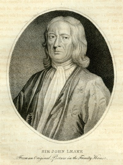 Sir John Leake, British Admiral, 18th Century by Unbekannt