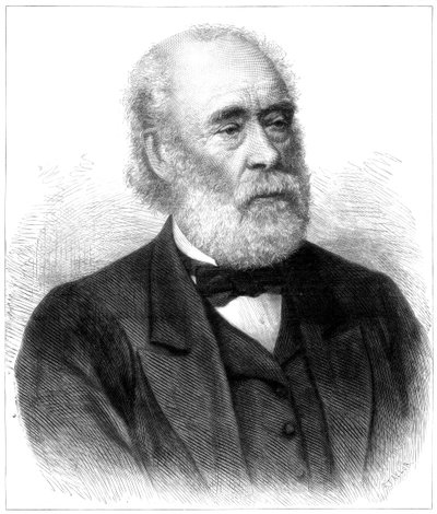 Sir Joseph Whitworth, British mechanical engineer by Unbekannt