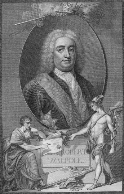 Sir Robert Walpole by Unbekannt
