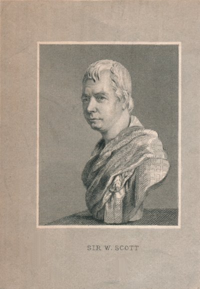 Sir Walter Scott, 19th century by Unbekannt