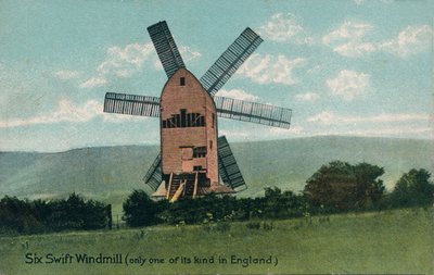 Six Swift Windmill, Kingston, near Lewes, Sussex, c1905 by Unbekannt