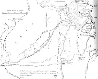 Sketch Map of Sekukuni