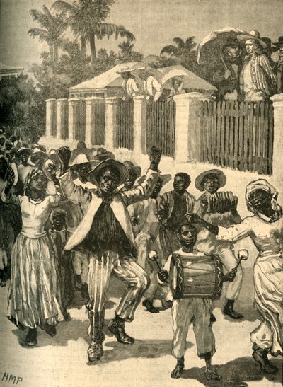 Slavery Emancipation Festival in Barbados by Unbekannt