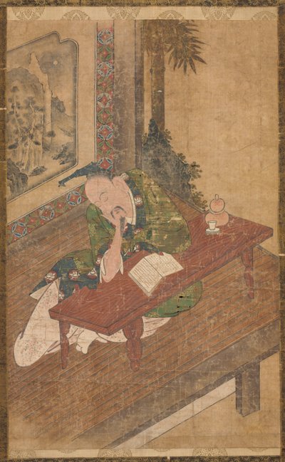 Sleeping Poet by Unbekannt