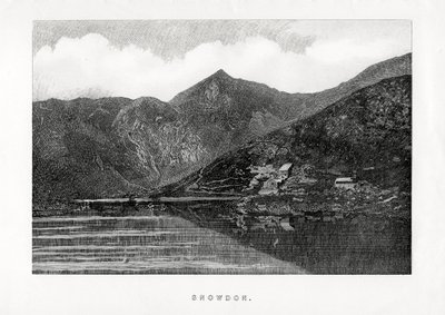 Snowdon, Wales by Unbekannt