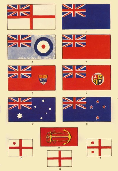 Some Ensigns of Britain and the Commonwealth by Unbekannt