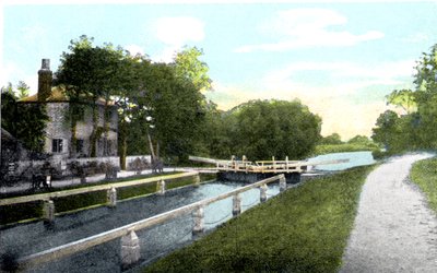 Sonning Lock, 20th Century by Unbekannt