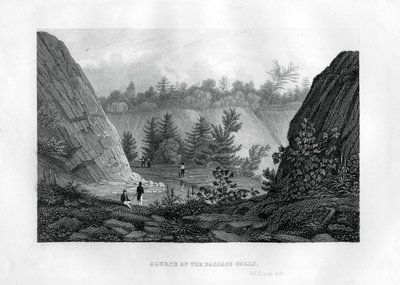 Source of the Passaic Falls, New Jersey by Unbekannt