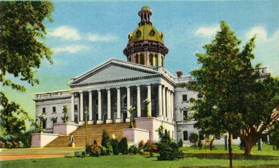 South Carolina State Capitol, Columbia, S.C. by Unbekannt