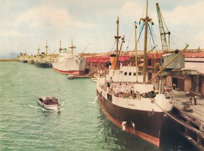 South Wharf, Fremantle, c1947 by Unbekannt