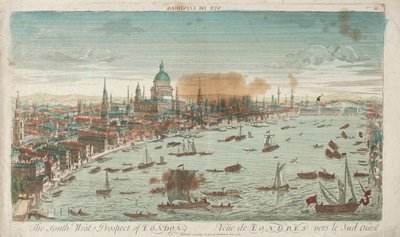 Southwest Prospect of London by Unbekannt