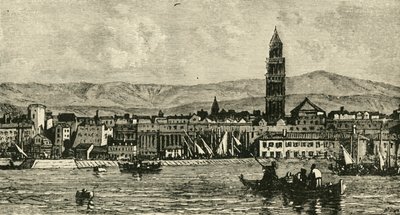 Spalatro, from the Harbour by Unbekannt