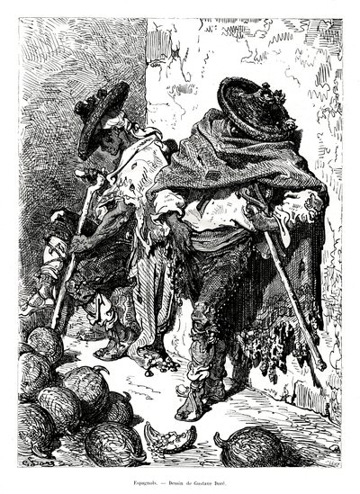 Spaniards, 1886 by Unbekannt