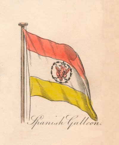 Spanish Galleon, 1838 by Unbekannt