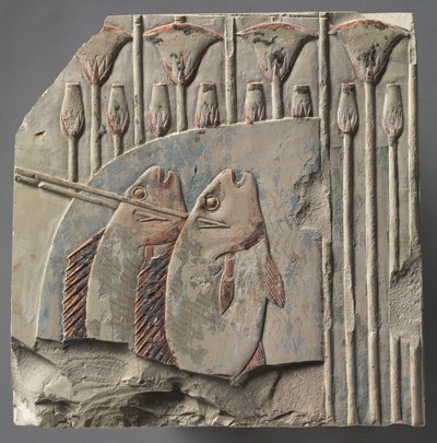 Spearing Fish, c. 667-647 BC by Unbekannt